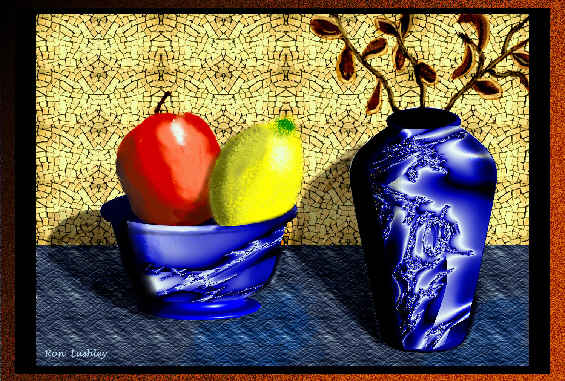Still Life  done on Metacreations Painter